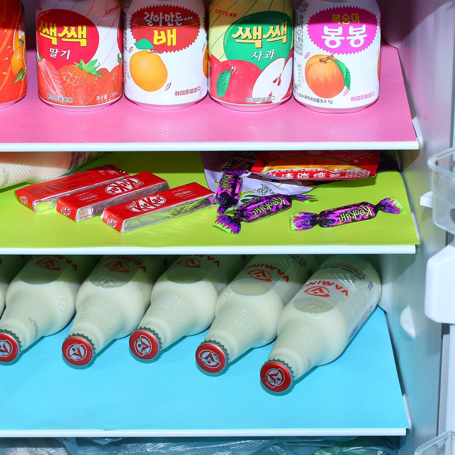 Ducomi Alfombrillas para Frigorífico Antimoho y Antideslizante ...