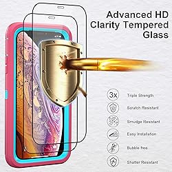 Case for Apple iPhone X/XS Case with 2 Screen