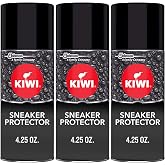 KIWI Sneaker and Shoe Waterproofer | For Shoes, Sneakers, Leather and More | Spray Bottle | 4.25 Oz | Pack of 3