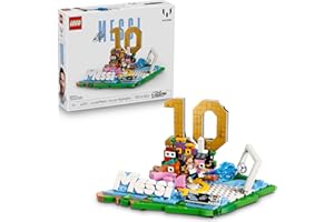 LEGO Editions Lionel Messi – Soccer Highlights - Building Set for Boys & Girls, Ages 10+ - Collectible Soccer Gift with Plaqu