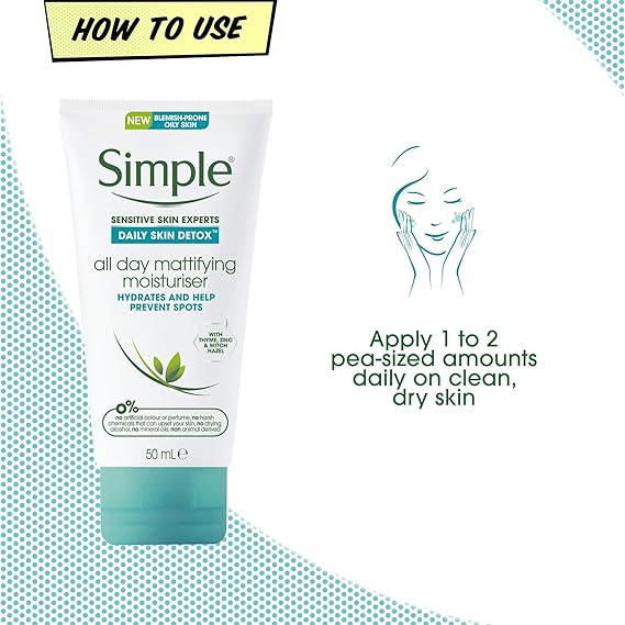 simple matte moisturiser