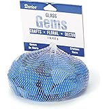 Darice 1140-63 Frosted Sea Glass, 1-Pound, Pacific Blue