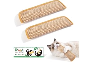 Potaroma Cat Toys Pack of 2 with 6000mg A+ Organic Catnip, Soft Sisal Material Indoor Kitten Scratching and Kicker Toys, Drives Bored Cats Crazy with Fun Interactive Chew