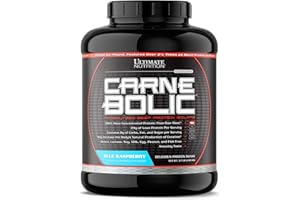 ULTIMATE NUTRITION Carnebolic Beef Protein 3.7-Pound Blue Raspberry, 1680 Gram
