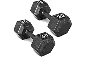 CAP Barbell Cast Iron Hex Dumbbell | Multiple Options