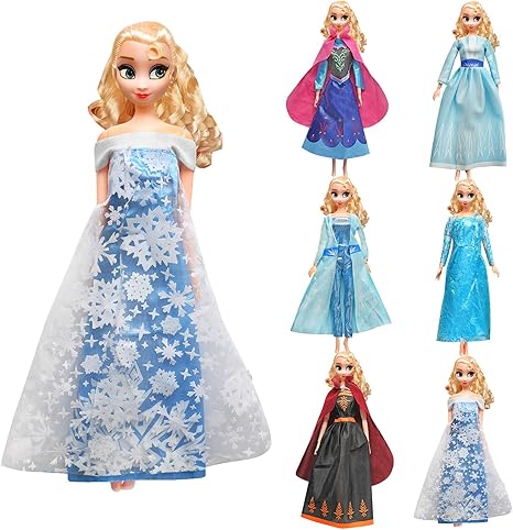 barbie frozen dress