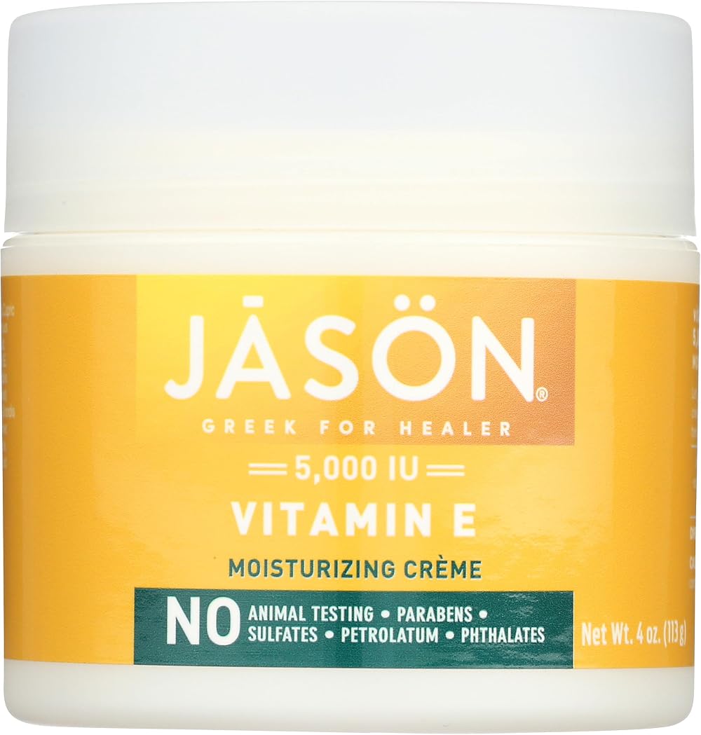 Jason Revitalizing Vitamin E 5000 IU Face Cream 4oz Organic Hydration