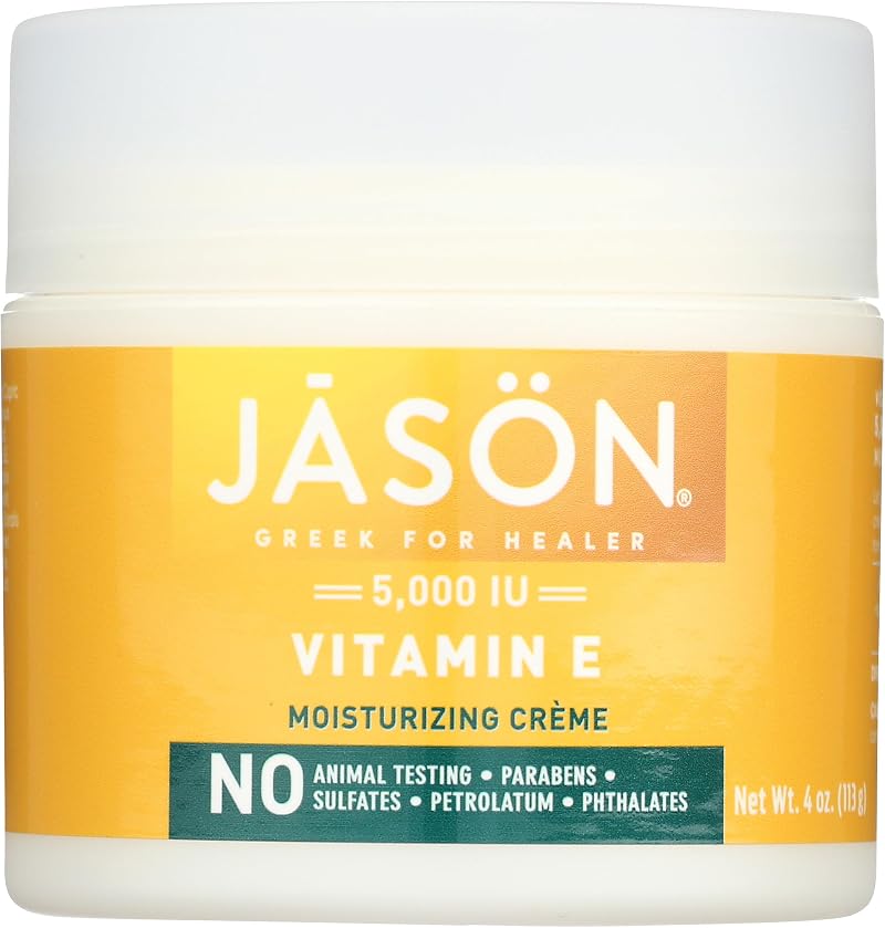 Jason Revitalizing Vitamin E 5000 IU Face Cream 4oz Organic Hydration