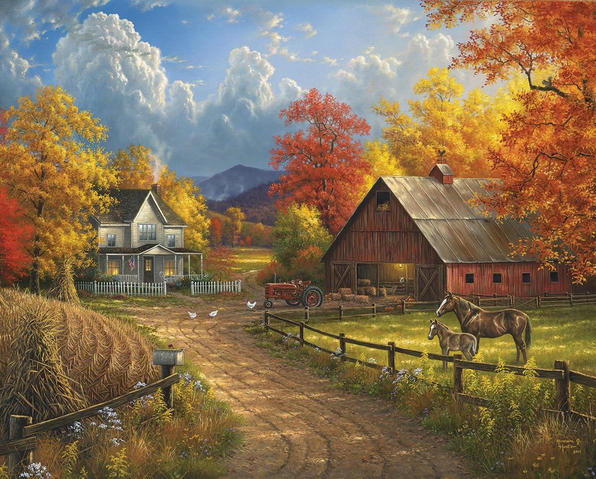 Puzzles Country Blessing - 1000 Piece Jigsaw Puzzle