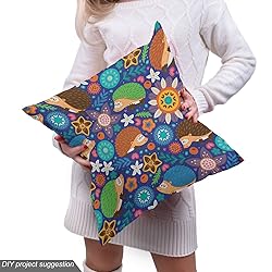 Lunarable Animal Fabric by The Yard, Cartoon