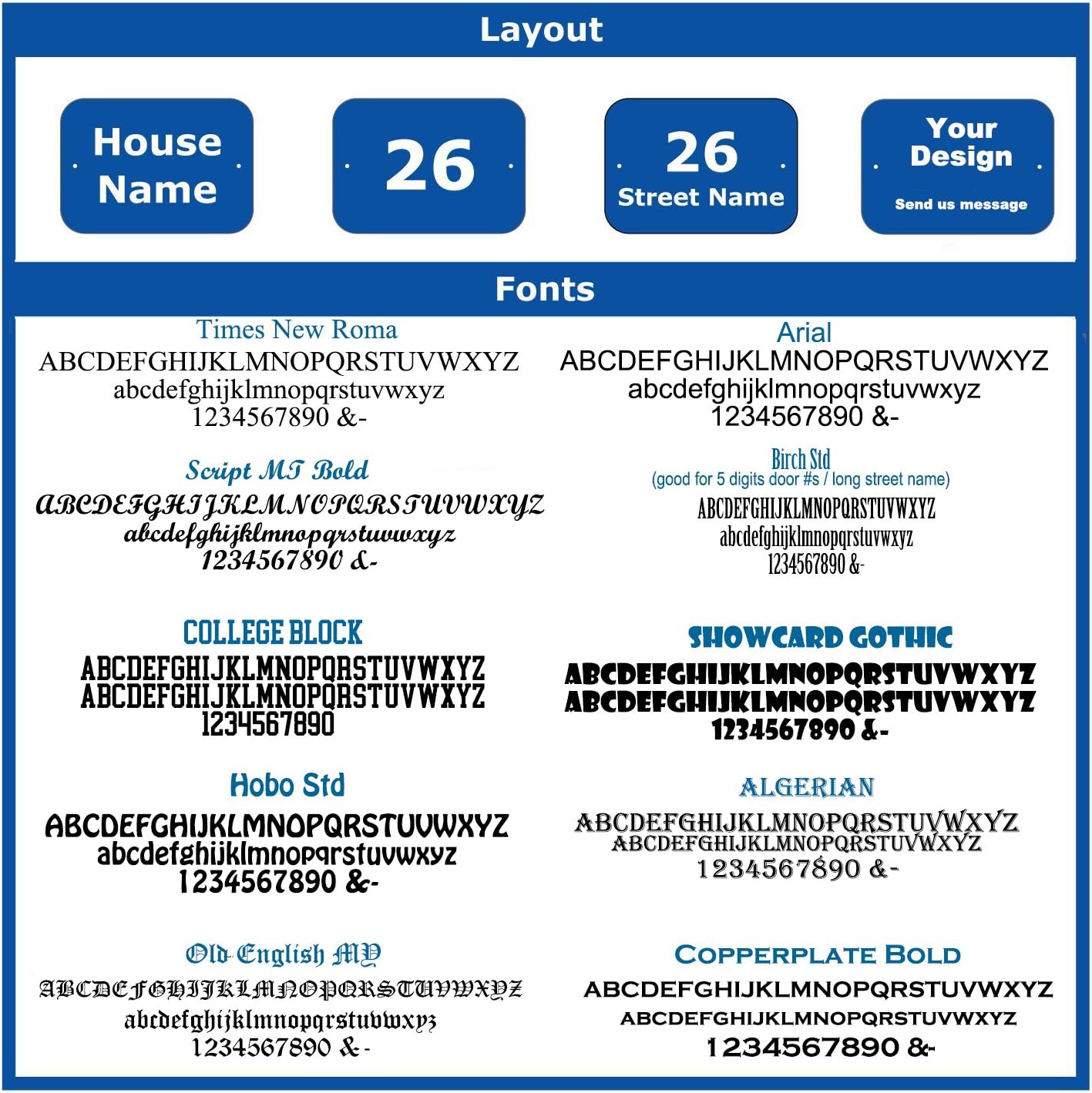 Amazon Com Custom Door Number Address Plaque Solar Powered Auto On Off Dusk Dawn Plexiglass Brushed Aluminum Double Panel 8 X5 Display Area Solar Panel Home Kitchen