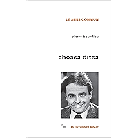 Choses dites (Le sens commun) (French Edition) book cover Choses dites (Le sens commun) (French Edition) book cover