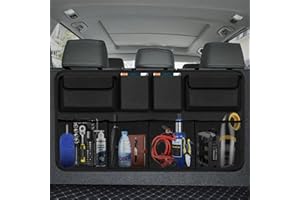 AOPHY Car Trunk Organizer, Large Capacity Car Organizers and Storage with 8 Pockets, Waterproof Backseat Hanging Organizer for SUV, Truck, MPV, Interior Accessories for Men and Women