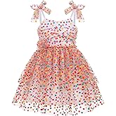 Baby Girls Tutu Dress Summer Sleeveless Backless Princess Birthday Party Dresses Sequin Ruffle Tulle Bowknot Sundress