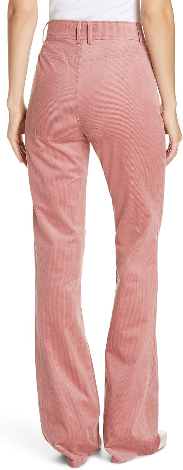 light pink flare pants