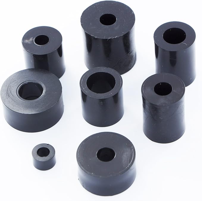 Plastic Nylon Spacers 10 pack M6 size (6.3 mm inside diameter