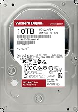 WD Red Pro 10TB NAS 3.5 inch Internal Hard Drive 7200 RPM SATA 6 Gb/s view 2