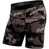 BN3TH Men’s Classic Icon Boxer Briefs with 3D Pouch, Anti-Chafe, Breathable TENCEL Modal, No-Roll Waistband, 6.5” Inseam