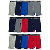Fruit of the Loom Men's Coolzone Boxer Briefs, Moisture Wicking & Breathable, Assorted Color Multipacks