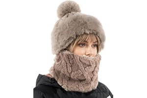 JOYPICKS Balaclava Ski Mask for Women Men, Winter Fleece Wind-Resistant Warm Face Cover and Neck Warmer for Cycling Motorcycle Skiing