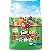 Kaytee Fiesta Hamster &amp; Gerbil Food, Nutritious and Fun Blend, Supports Dental Health and Digestion, 4.5 pounds