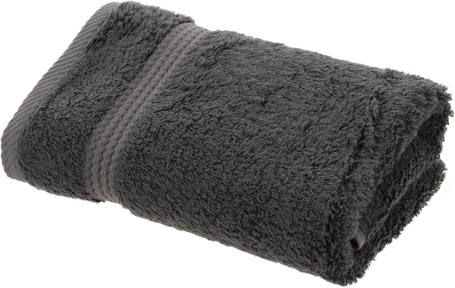 Bamboo Bliss Slate Grey Bamboo Luxury Hand Towel Plush Soft Bathroom Bath Linen 50 x 100cm