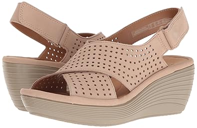 clarks women's reedly variel wedge sandal