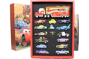 RULBAMN 15-Piece Set Car 3 Toys, Car Movie Toys, Die-cast Metal, Beautifully Gift Boxed Children's Birthday (15-Piece Set)