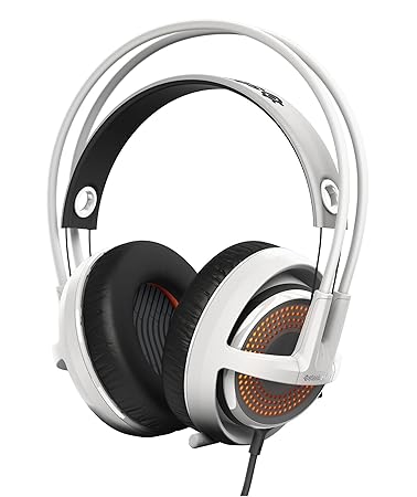 SteelSeries Siberia 350 Gaming Headset (DTS 7.1 Surround-Sound, RGB-Beleuchtung) weiß