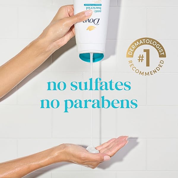DOVE BODY WASH ANTIBACTERIAL FOR ALL SKIN TYPES PROTECTS FROM DRYNESS 20 OZ