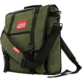 Manhattan Portage Commuter Laptop Bag Stylish Messenger Bag for Men &amp; Women Durable Cordura Fits Up to 17" Laptop Ideal for Work College Travel (Olive)