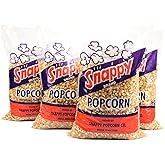 Snappy Yellow Popcorn Kernels for Popping with Popcorn Machine, Air Popper or Stove Top, 2 lb Bags, 4 Pack