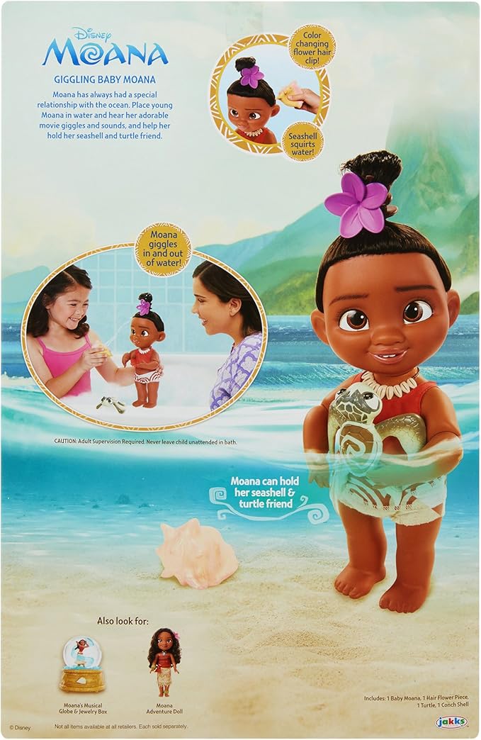 giggling moana doll