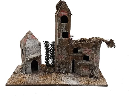 Immagini Case Natalizie.3 Casette Su Base In Legno Case Presepe In Cartone Decorato Stile Classico Antico Case Presepio Decorazione Natale Natalizie Nativita Addobbi Accessori 14x17 Cm Amazon It Casa E Cucina
