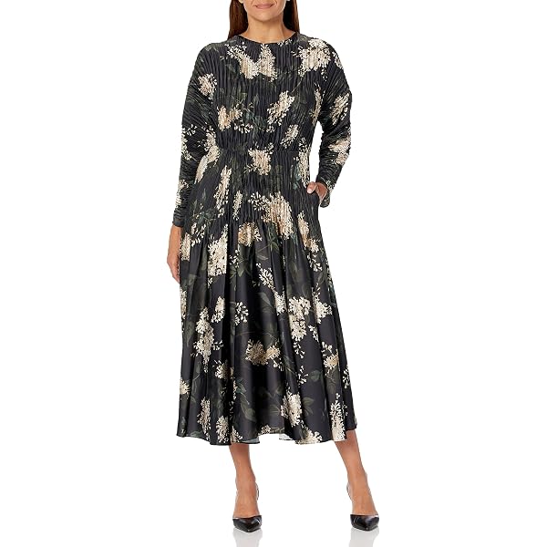 long sleeve sweater dress midi Beige Ribbed Long Sleeve Sweater Midi Dress