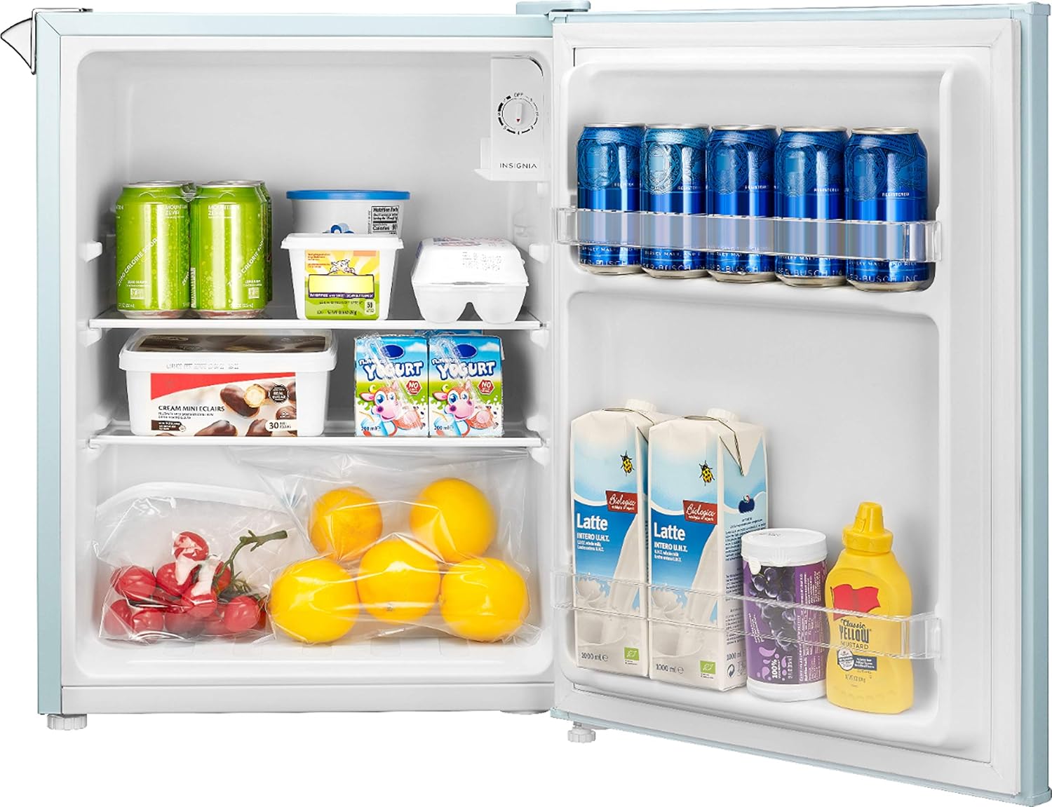 Ft Retro Mini Fridge Light Blue Insignia 2 2 Cu Refrigerators Appliances Biquinismaranata Com Br