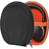 Geekria Shield Headphones Case Compatible with Bose QC Ultra II/QC45/700/QC35Gaming/QC35 II, Replacement Protective Hard Shell Travel Carrying Bag with Cable Storage (Black)