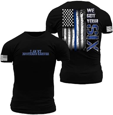 Thin blue line t shirts amazon Clearance