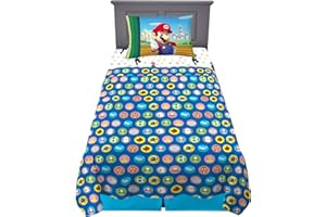Franco Kids Bedding Super Soft Microfiber Sheet Set, Twin, Mario