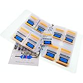 EEEEE 61 Values (Pack of 1095) 1% 0.25w Resistor Book kit, 1Ω-10MΩ RoHS Compliant for Arduino, Assorted resistors Set, Assort