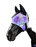 Kensington Signature Fly Mask w/Web Trim, Soft Mesh