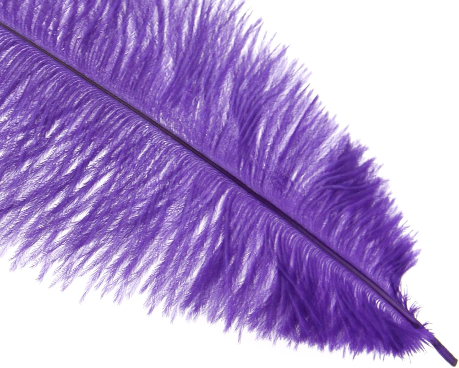 OTOTEC 10 x Arts Crafts Ostrich Feathers Fluffy 10"-12" Long Purple - Image 4