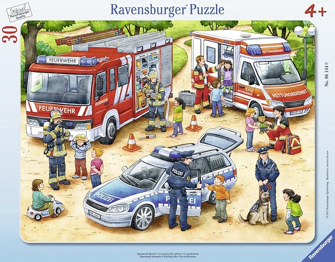 Ravensburger Rahmenpuzzle 06144 Spannende Berufe