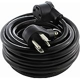 AC WORKS 30Amp Dryer Extension Cord (10FT 4-Prong Dryer)