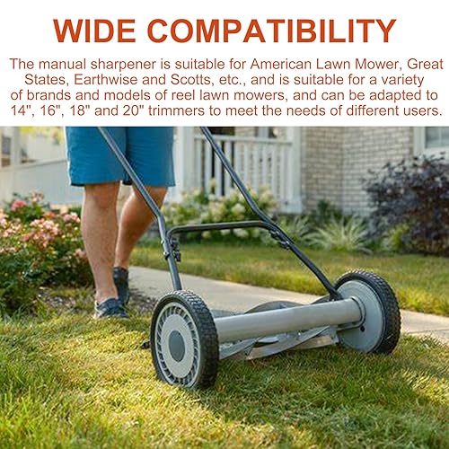 Sharpening Kit Best Lawn Mower Blade Sharpener AAAQQ Reel Mower