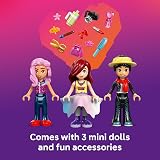 LEGO Friends Heartlake City Fashion Show 42685 Dress-Up Toy 3 Mini Dolls Catwalk view 5
