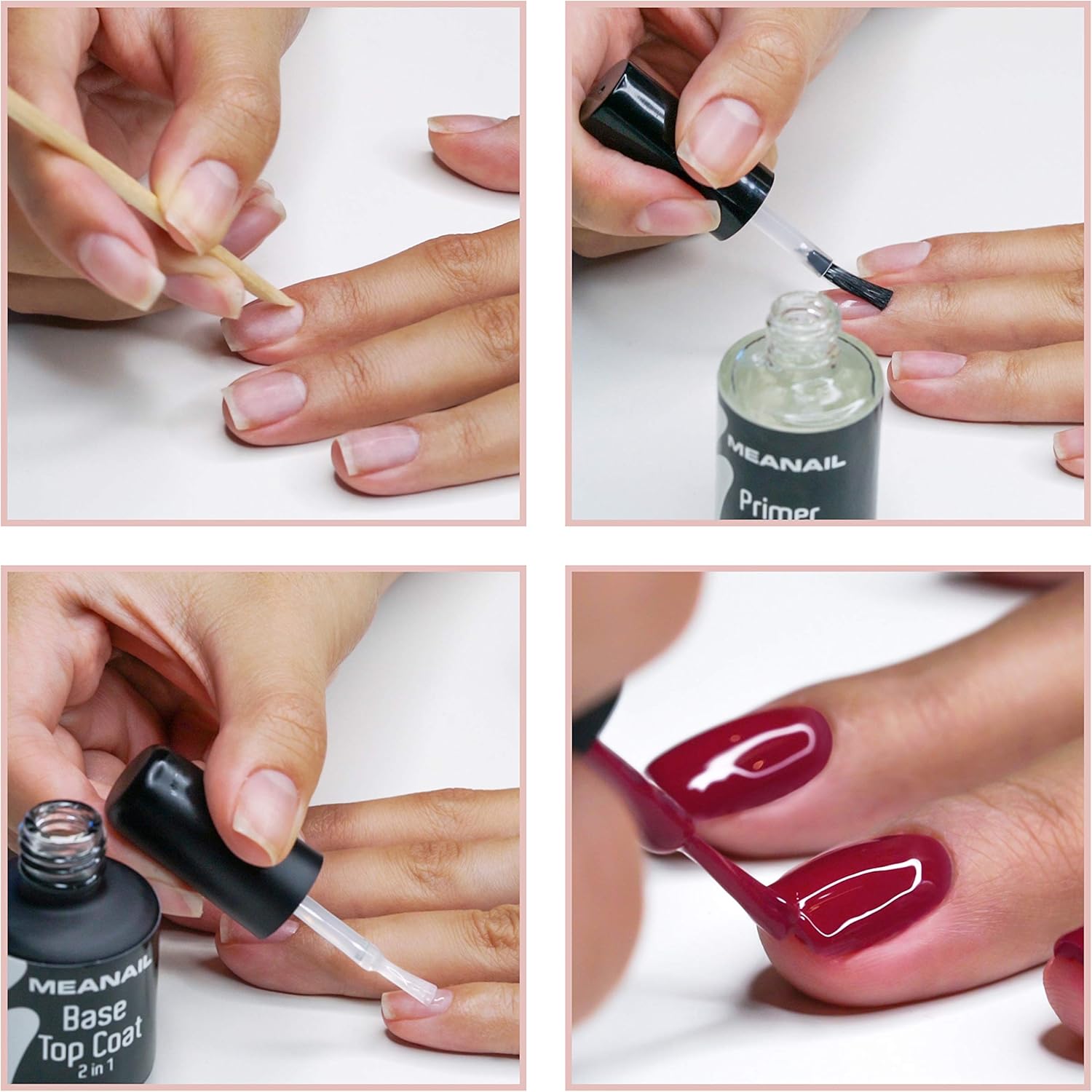 Kit Vernis Semi Permanent Nail Art Vernis à Ongles Lampe Uvled 36w Unic Coffret Deluxe Xxl White Edition Cruelty Free Méanail Paris
