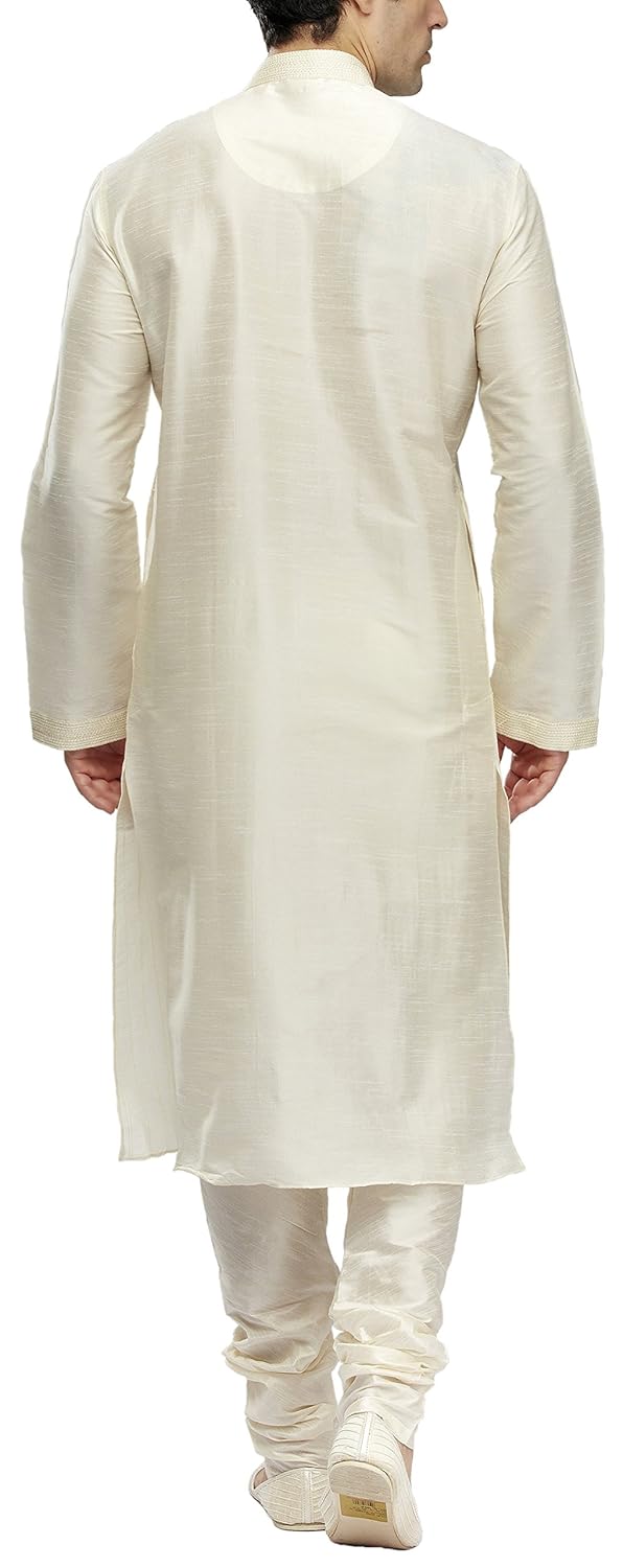 manyavar men's silk kurta churidar