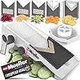 Mueller Austria Multi Blade Adjustable Mandoline Cheese/Vegetable Slicer, Cutter, Shredder with Precise Maximum Adjustability