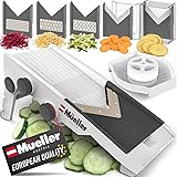 Mueller Austria Multi Blade Adjustable Mandoline Cheese/Vegetable Slicer, Cutter, Shredder with Precise Maximum Adjustability